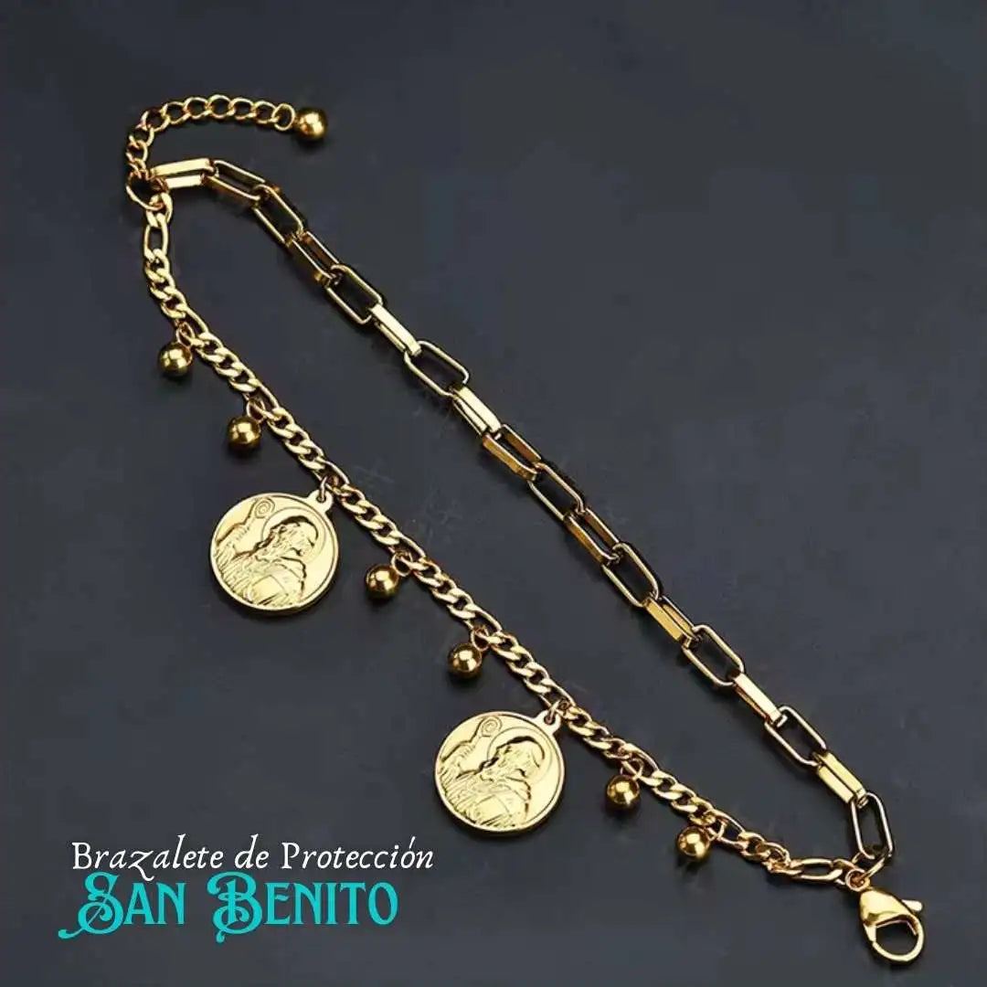 🎅 Brazalete de Protección San Benito